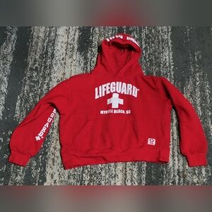 Red Lifeguard Hoodie